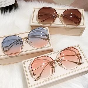 Fashion Tea Gradient Sunglasses Women - Pink - 100% UV protection